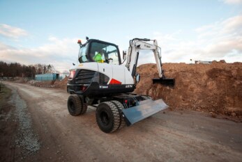 New Wheeled Excavator from Bobcat