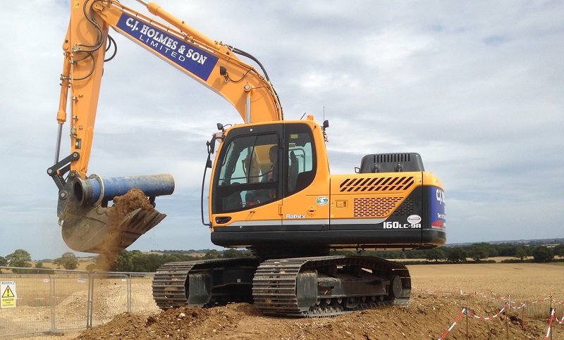 CJ Holmes Chooses Hyundai Machines for New Plant-Hire Arm of the Business