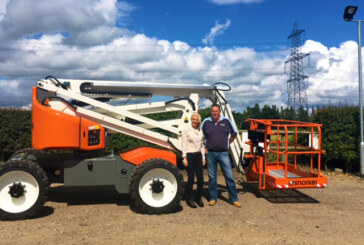 First Snorkel Boom Lift for Anglia Access Platforms