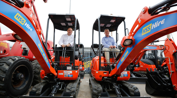 HSS Launches Mini Plant Hire for Greater London