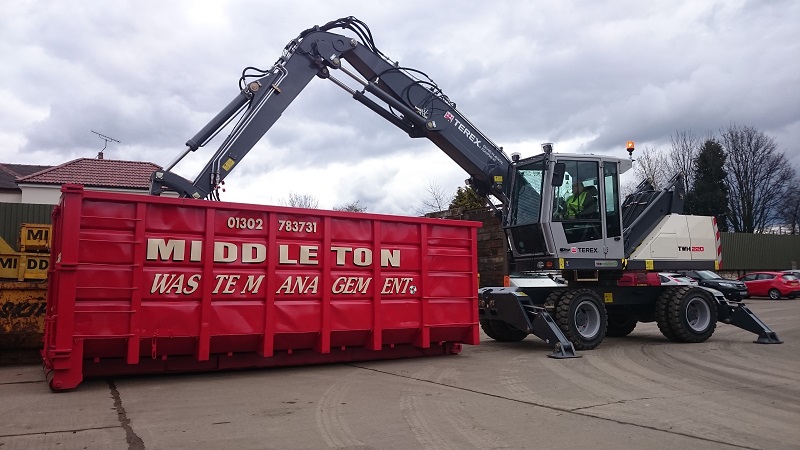 Terex Handles the Competition with Ease for C.H. Middleton