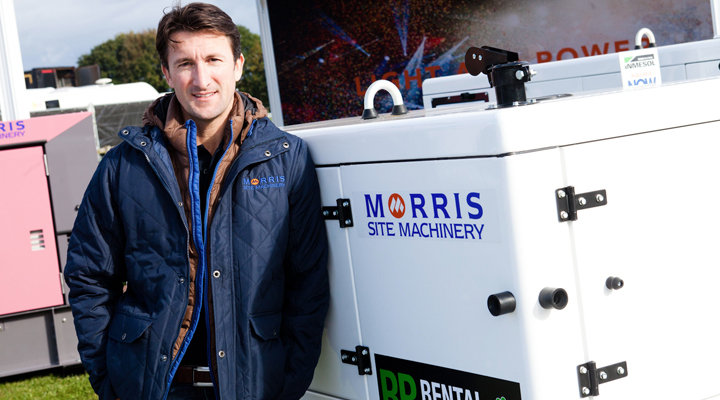 Morris Site Machinery Powers On