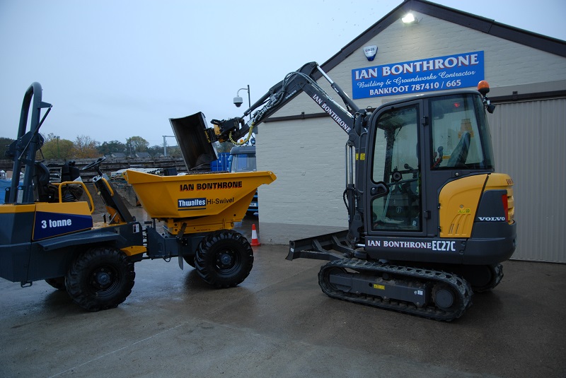 Bonthorne Purchases First Volvo Compact Excavator