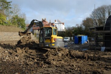 First Volvo Excavator for Grenco