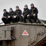 JCB Team Helps Engineer WW1 Tank Centenary Tribute