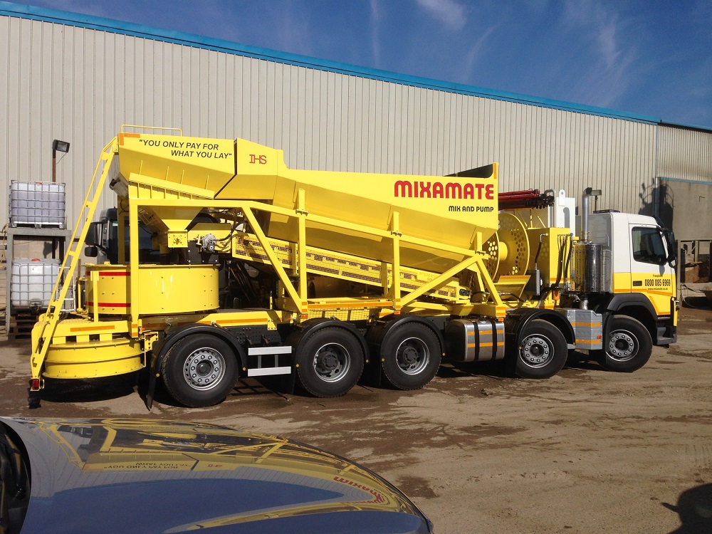 Mixamate Launches All-in-One Liquid Screeding Service