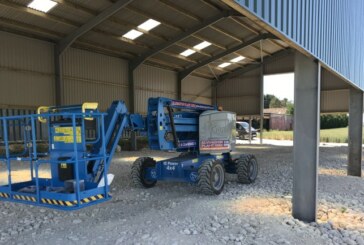First Articulated Boom for Elvington Plant Hire