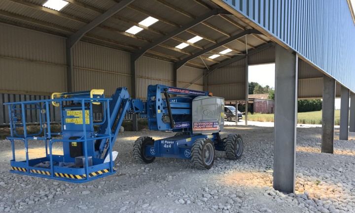 First Articulated Boom for Elvington Plant Hire