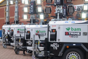 BAM Nuttall Expands Their Fleet of LED Site Lighting Towers
