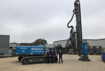 Sheet Piling Experts Take Delivery of World-First Rig