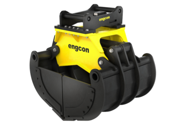 Engcon develops sorting grabs for new generation of tiltrotators and excavators