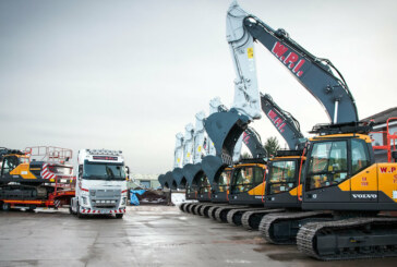 WPI take delivery of a new fleet of Volvo Excavators