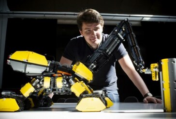New exhibition celebrates machines of the future – all built in Lego bricks