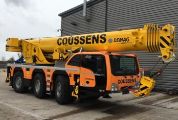 Coussens takes delivery of Demag AC 60-3 and AC 100-4L all-terrain cranes