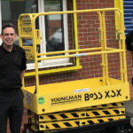 Prize Youngman scissor lift goes straight out on hire