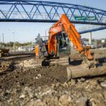 Safety first for Hitachi excavators on A6 Dualling Scheme