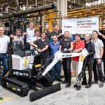 First Bobcat electric excavator comes off production line