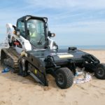 Bobcat Sand Cleaner Combats Plastic Peril on Beaches