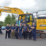 Newcastle and Stafford Colleges Group invest in a Komatsu excavator for their apprentices