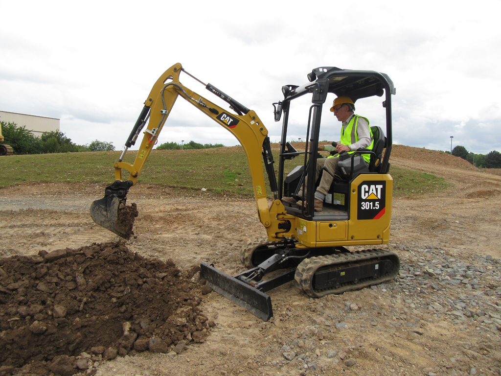 Excavators Stick steer scores for Caterpillar 