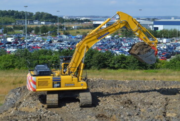 Wordsworth Excavations are the first in Europe to receive the new Komatsu intelligent machine control excavator