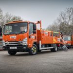 Isuzu handle the heavier equipment for Boels Rental with ease