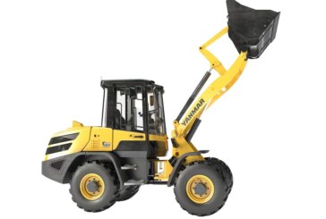 The Yanmar V80 compact wheel loader: fewer emissions, more power