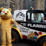 Flannery Plant Hire put spotty machines to work for DIY SOS Children in Need Special