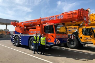 MGA Crane Hire Ltd takes delivery of first new Liebherr crane