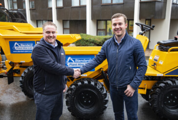 Standard Plant Hire hit a century of dumpers in partnership with Lister Wilder