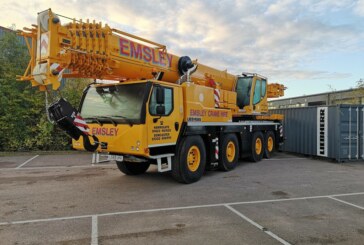 Emsley Crane Hire to take delivery of latest in four-crane order from Liebherr