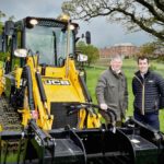 JCB digs deep to support armed forces’ rehab centre