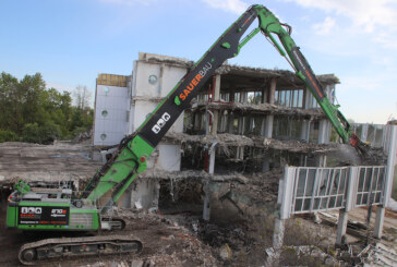 Sennebogen share 4 reasons to choose their 870 E long front demolition machine