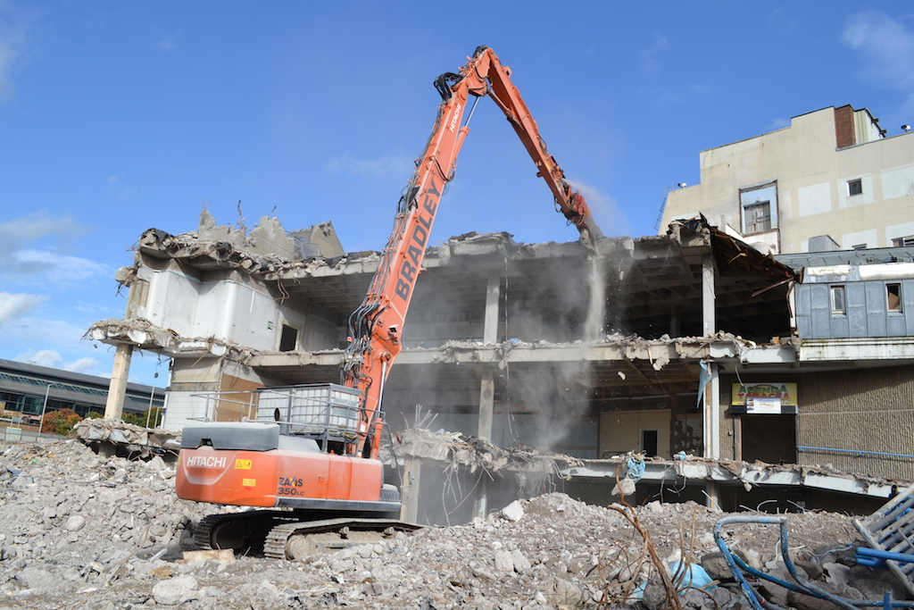 Bradley Demolition install the latest in on board dust suppression