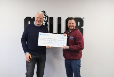 Miller UK donate £5,000 to local north east charity
