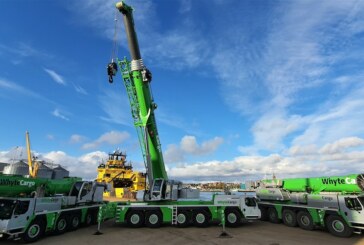 Whyte Cargo Handlers Ltd adds new Liebherr crane to fleet