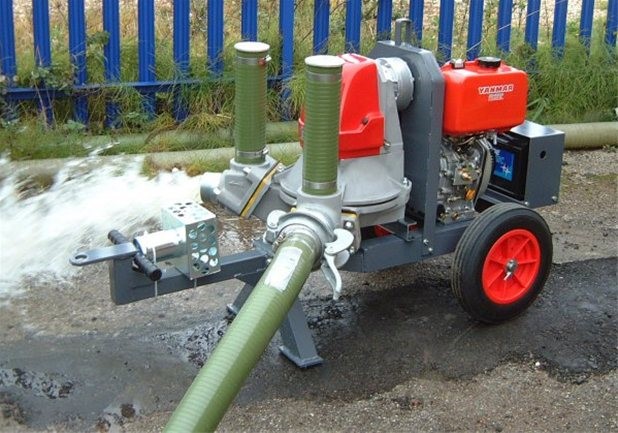 Morris Site Machinery | Pumps to the rescue