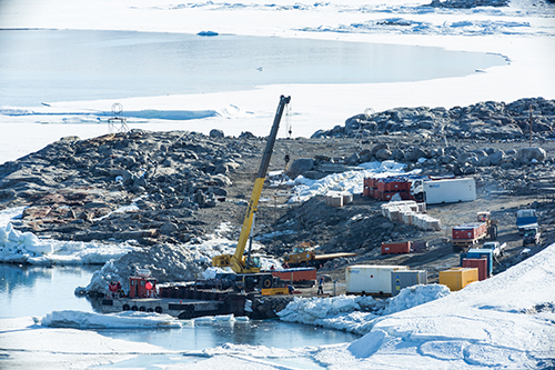 Grove RT540E deployed at Australian Antarctic station