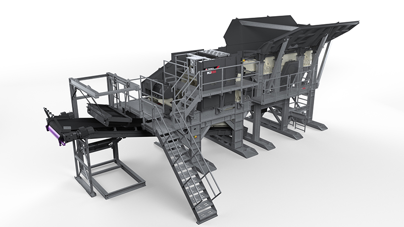 The MJ55 Modular Jaw Crusher from Terex MPS