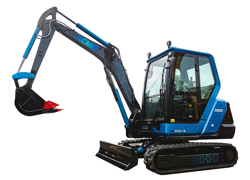 XCMG Electric Excavator makes its ‘beautiful’ debut