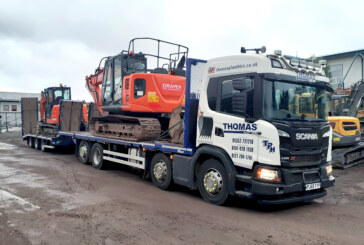 Four more plant bodies from Andover Trailers delivered into Thomas Plant Hire