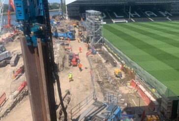 Sheet Piling UK boosts Fulham FC’s support