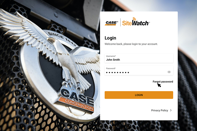 CASE Releases SiteWatch telematics platform with new design, new dashboard and simple navigation