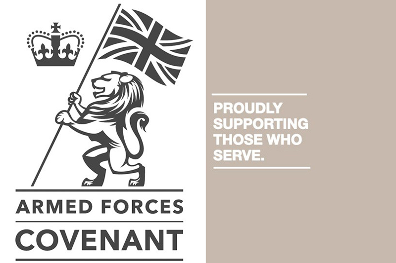 Gold standard award for Finning for support of armed forces