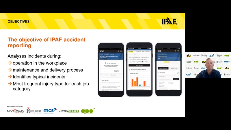 IPAF relaunches portal in drive for better accident reporting