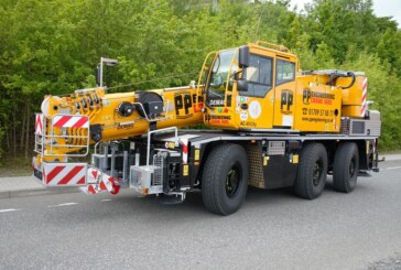 PP Engineering Crane Hire takes delivery of a Demag AC 45 City crane