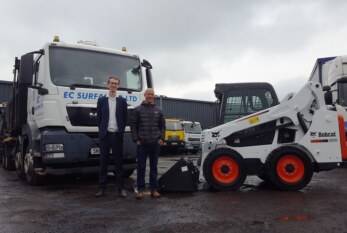 EC Surfacing expands with new Bobcat loaders & excavator