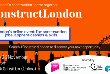 London’s construction community unites to support #ConstructLondon online event