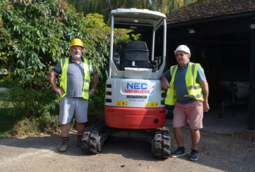 NEC Contracting & Takeuchi | Laying the groundwork
