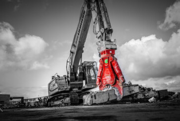 First Rotar concrete cutter in the UK makes light work of pulling down Manchester’s iconic ‘Berlin Wall’